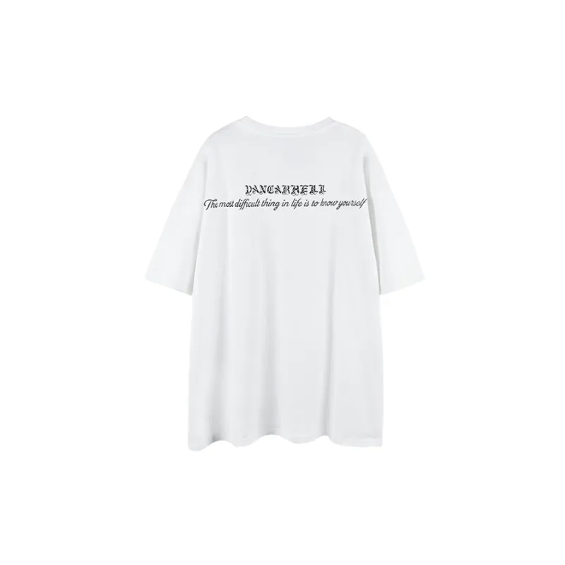 Street Loose Cotton T Shirt-5