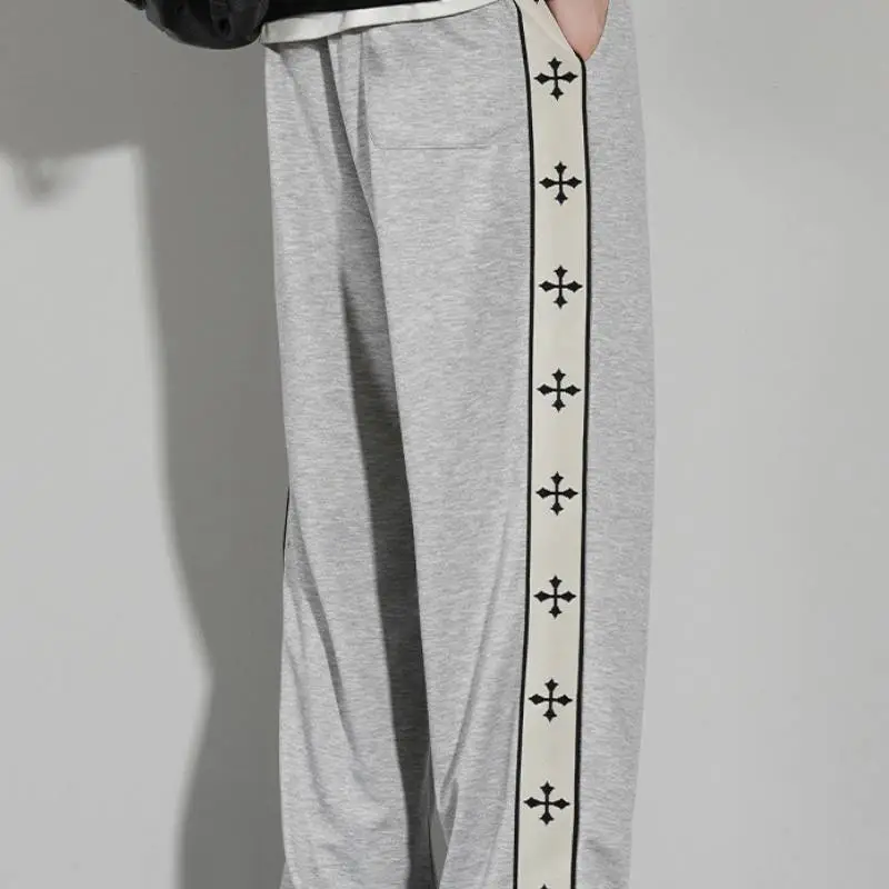 Casual Loose Polyester Sports Pants-2