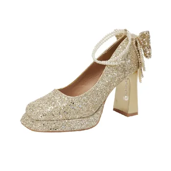 Basics Rhinestone High Heels