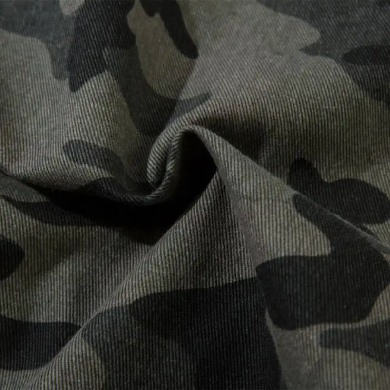 Funky Retro Cotton Cargo Shorts-3