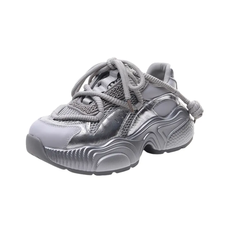 Simple Breathable Platform Shoes-0