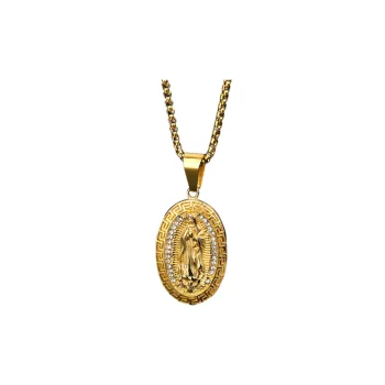 Virgin Hip Hop Pendant Necklace