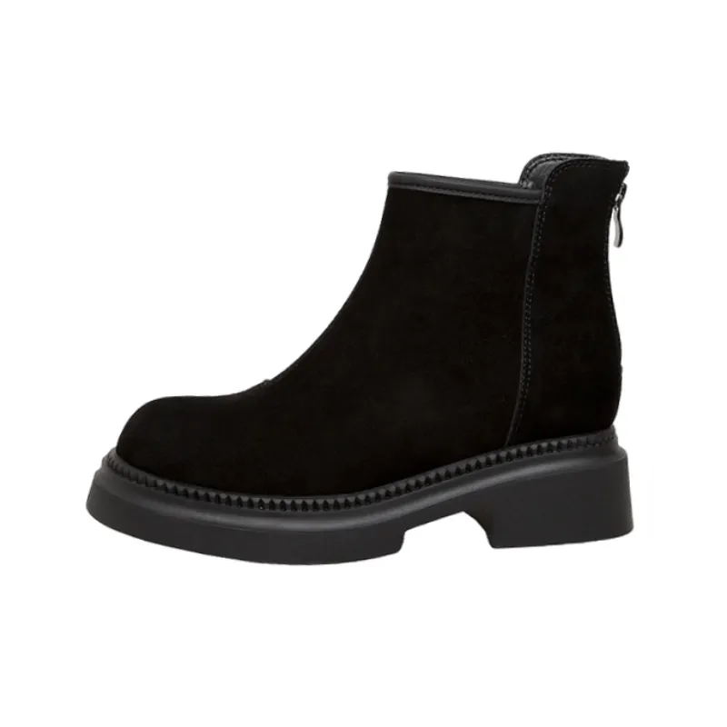 Simple Basics Ankle Boots-8