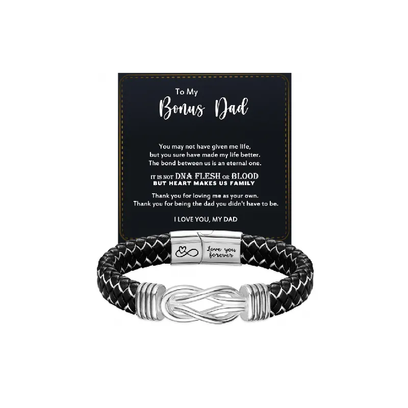 Infinite Love Leather Bracelet-5