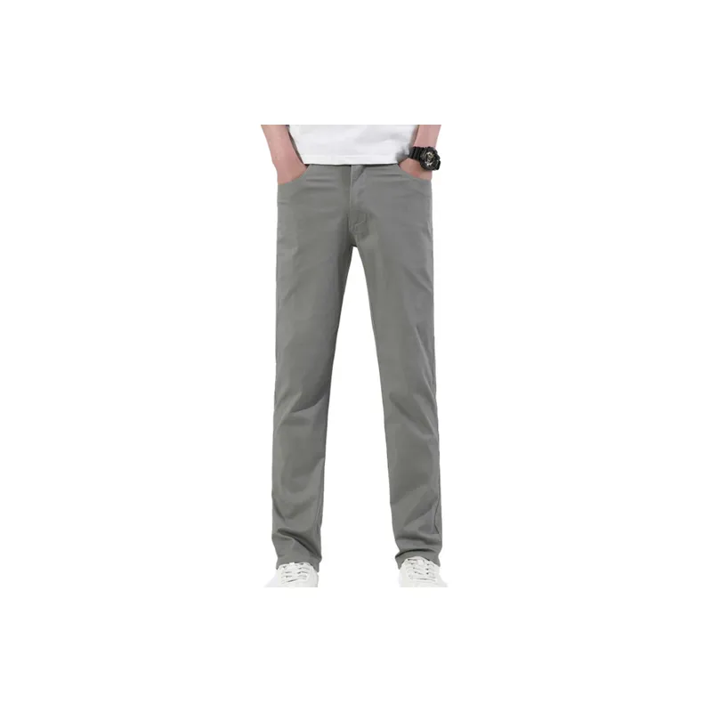 Fashionable Breathable Cotton Casual Pants-1