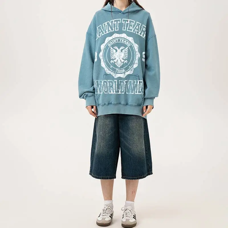 Fashionable Washed Sweatshirt-6
