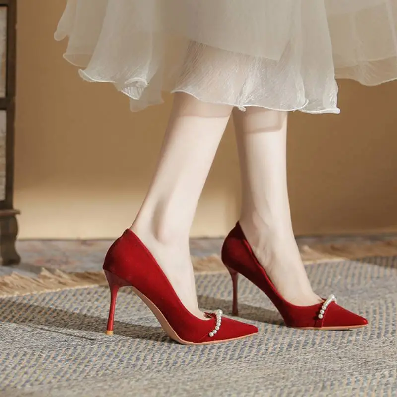 Casual Fashionable High Heels-12
