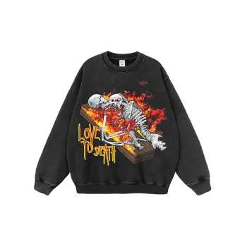 Fashionable Skull Sweatshirt