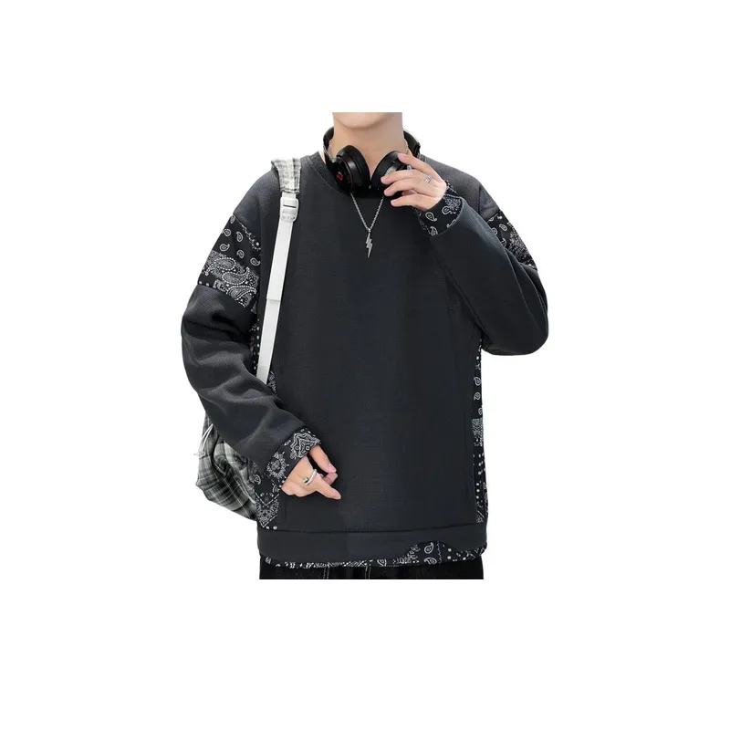 Simple Plus Size Sweatshirt-0