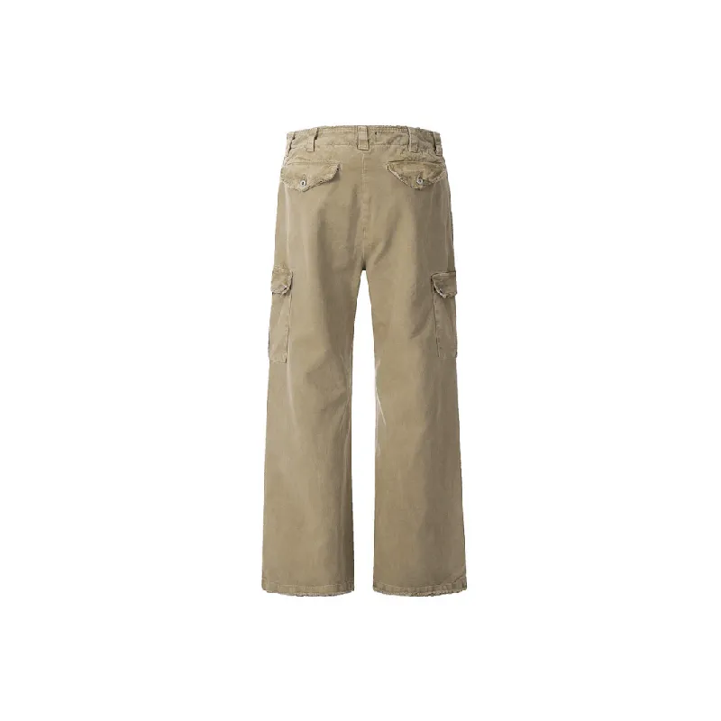 Punk Casual Cotton Cargo Pants-2
