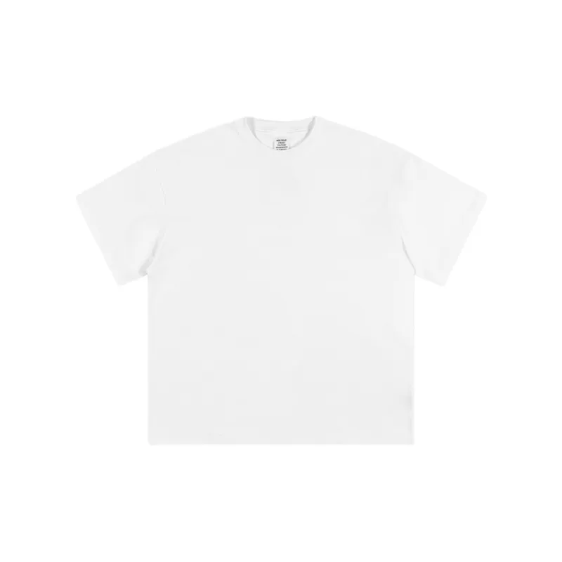 Simple Loose 100% Cotton T Shirt-0
