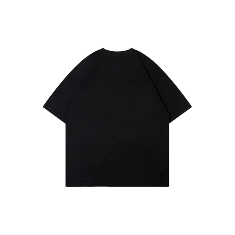 Graffiti Letter Short sleeved T shirt-7