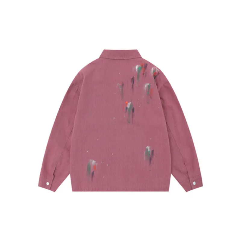Butterfly Vintage Denim Jacket-1