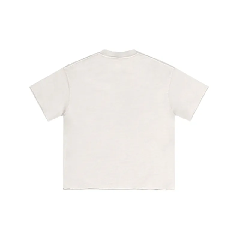 Fashionable Simple Cotton T Shirt-1