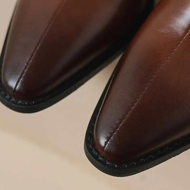 Fashionable Elegant Ankle Boots-4