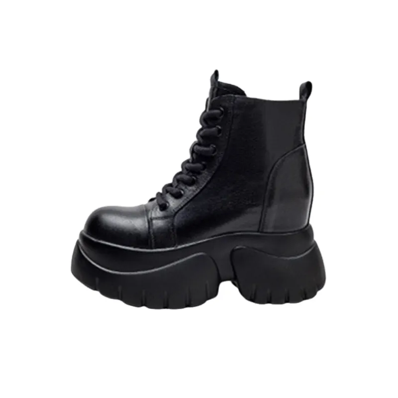 Retro Zipper Martin Boot-6