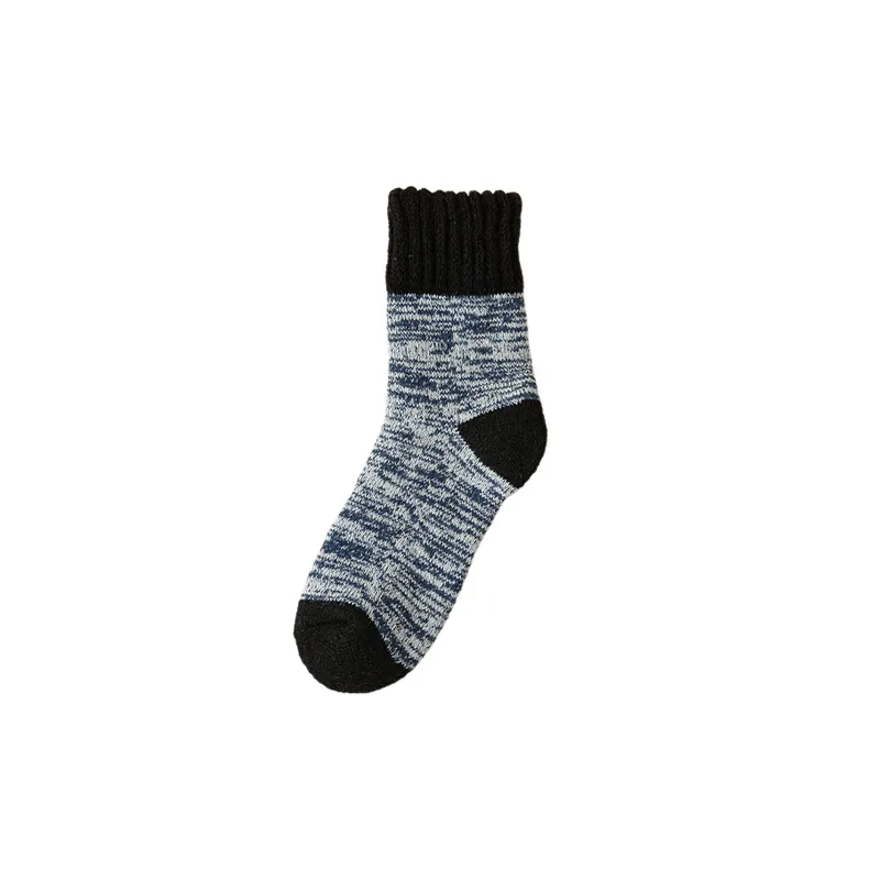 Basics Simple Polyester Cotton Mid Calf Sock-0
