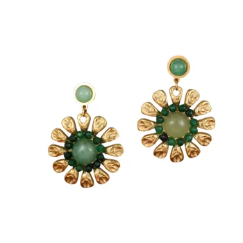 Elegant Floral Ear Stud