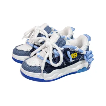 Tide Canvas Thick Sole Height Increase Bread Shoes