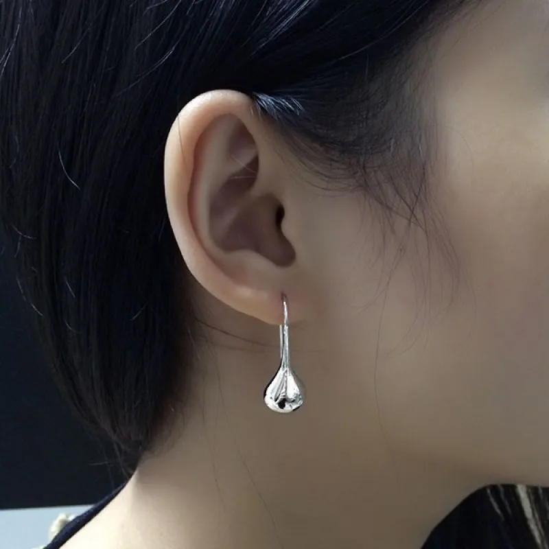 Fashionable Plain Ear Stud Women-1