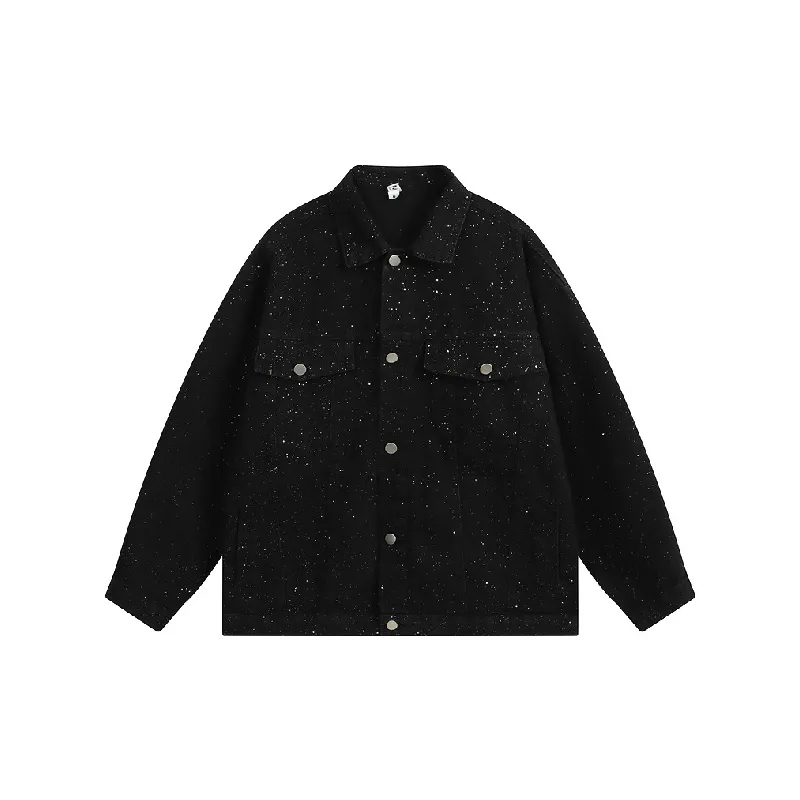Casual Trendy Denim Jacket-0