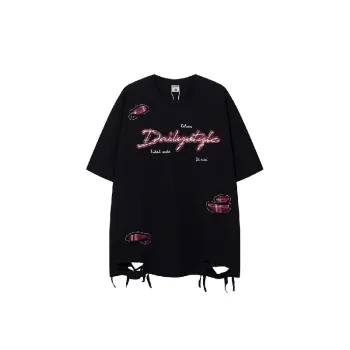 Retro Casual Cotton Blended Fabric T-Shirt Unisex