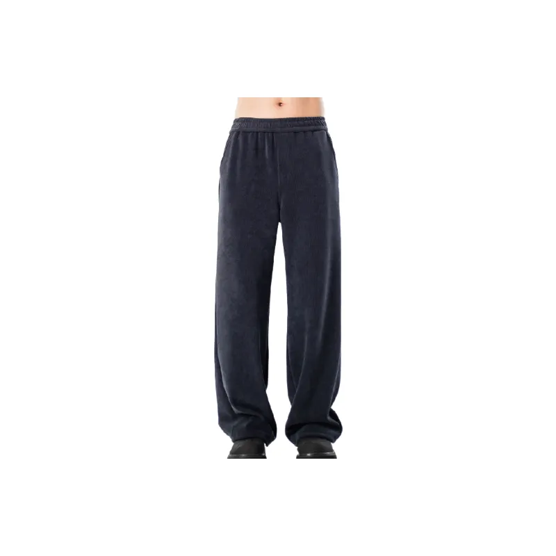 Simple Loose Chenille Casual Pants Unisex-2