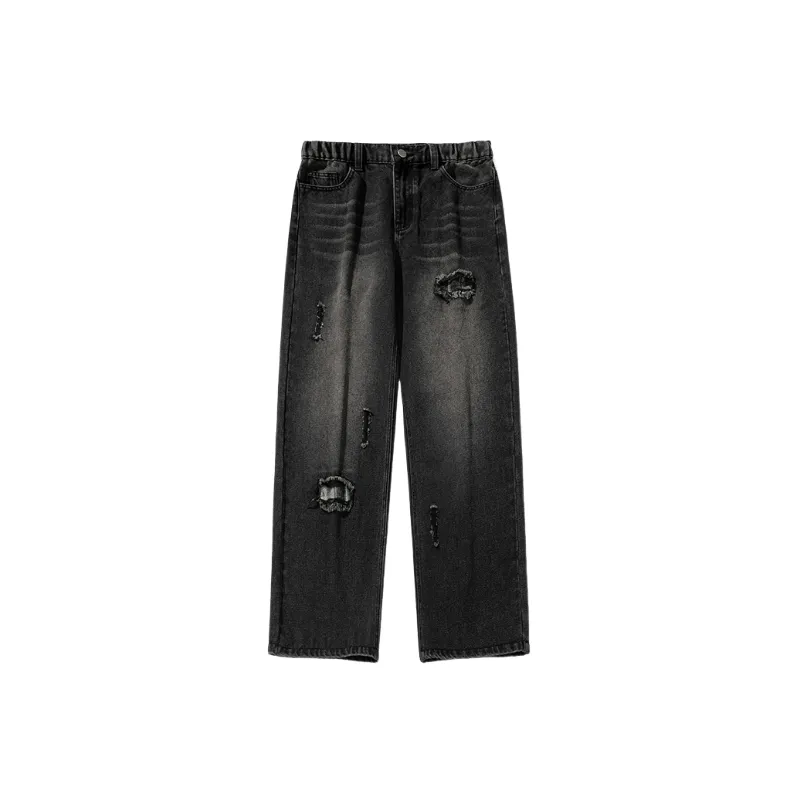 Retro Washed Jeans-0