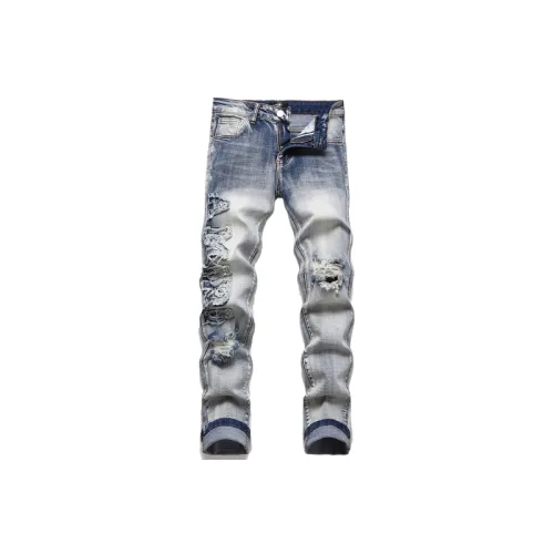 teddy bear-print cotton leggings Rosa