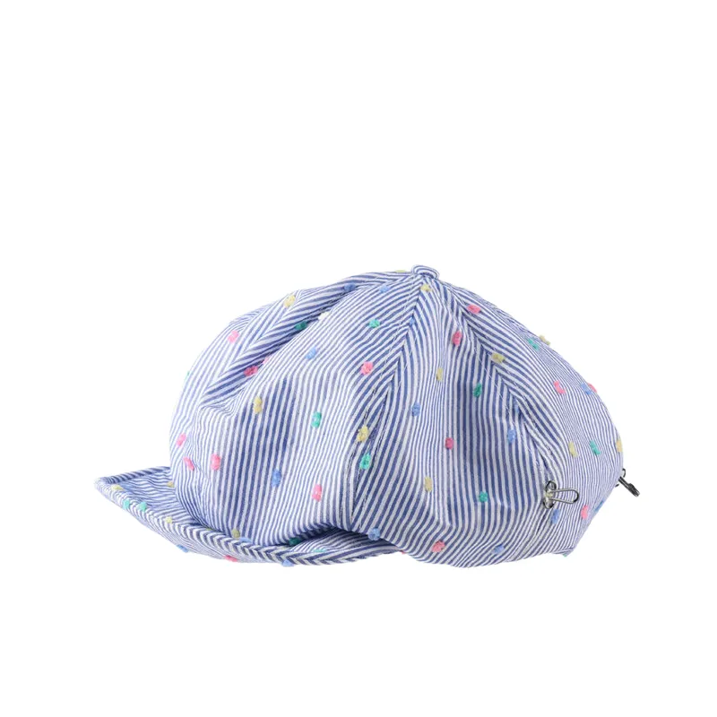 Fashionable Striped Beret-1