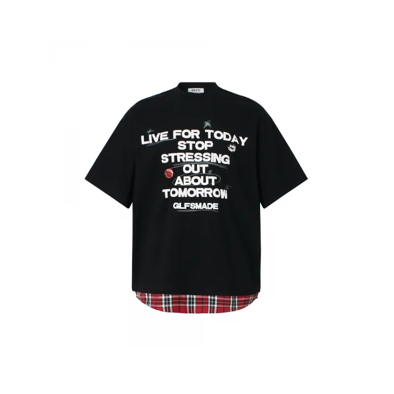 Street Loose 100% Cotton T Shirt-0