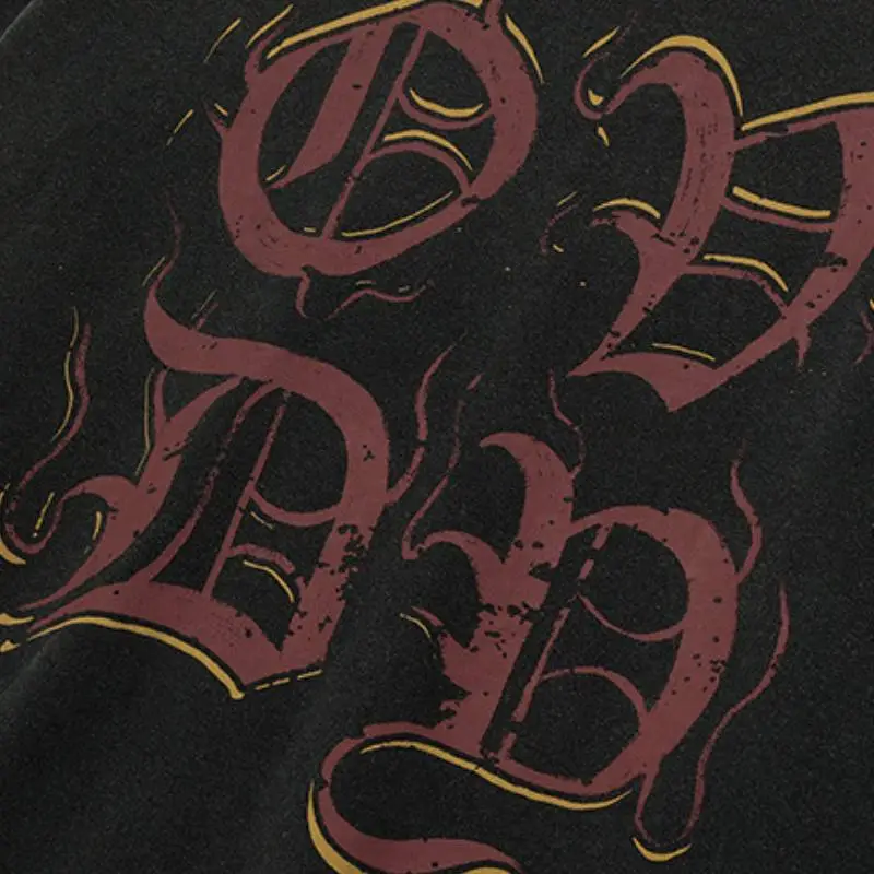 Distress Ripped Sweatshirt-8