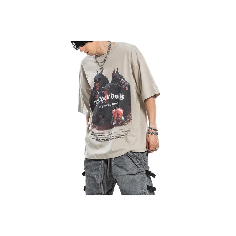Trendy Doberman Print T Shirt-13