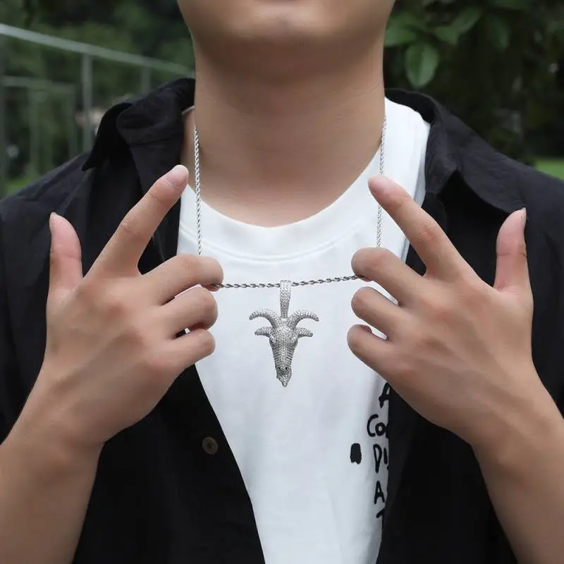 Punk Trendy Necklace Man-3