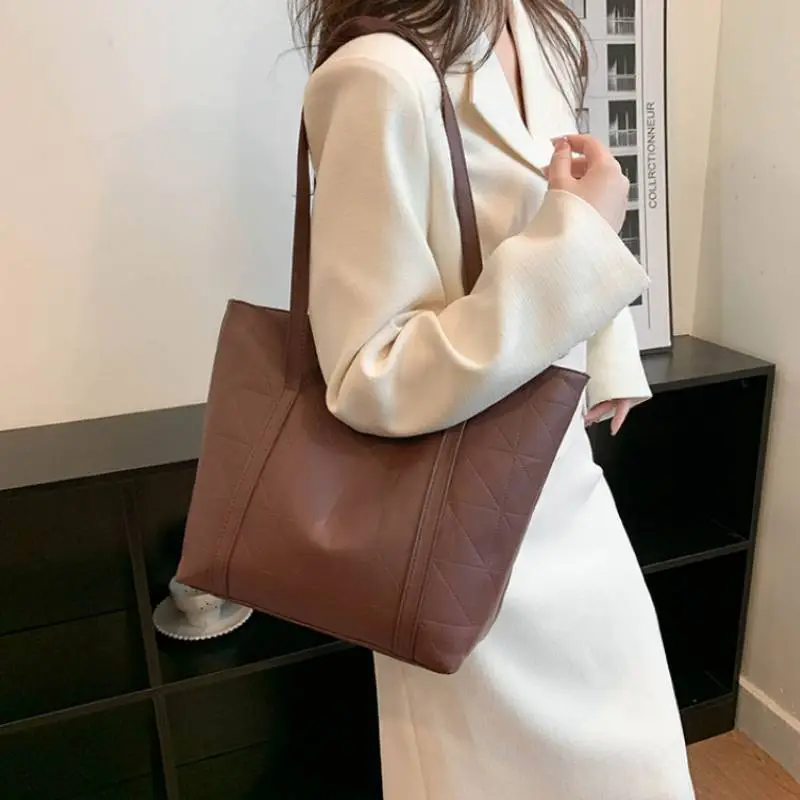 Casual Simple Shoulder Bag-5