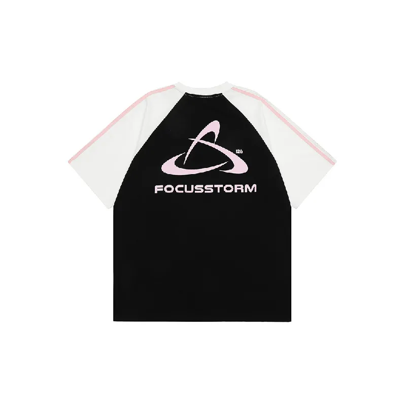 Fashion Letter 100% Cotton T Shirt-9