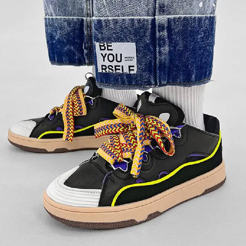 Sports Casual Stylish Skateboarding Shoes-7