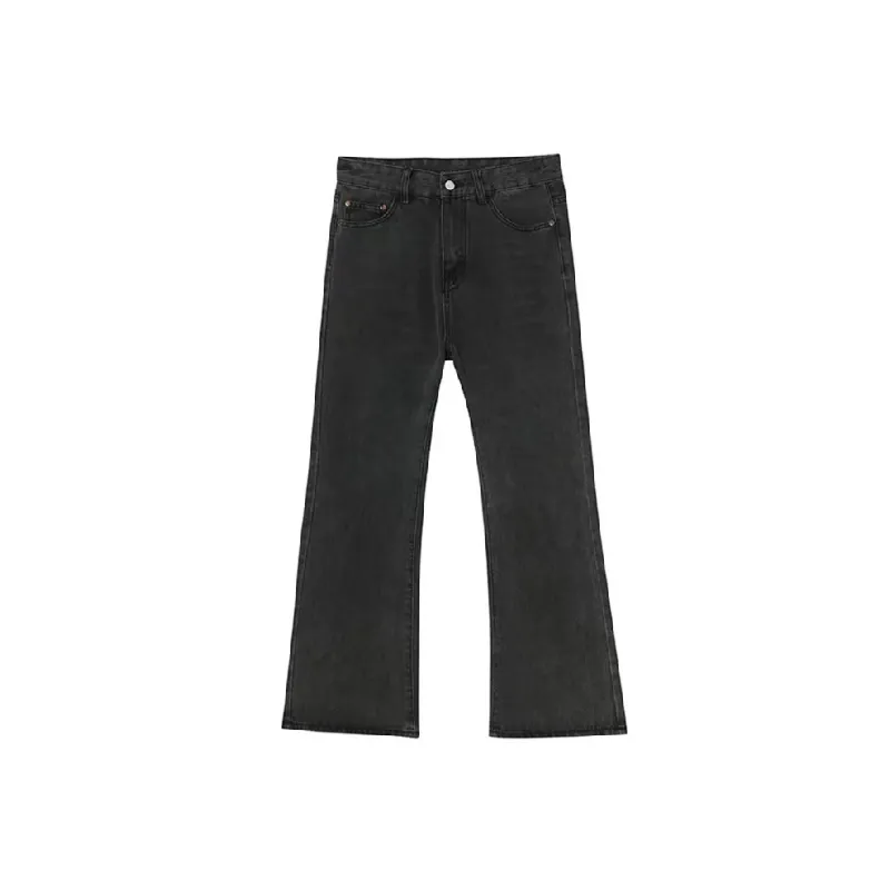 Fashion Plain Jeans-0