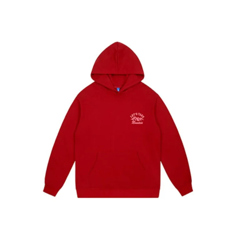 Streetwear Thickened Foamed Printed Hoodie-4