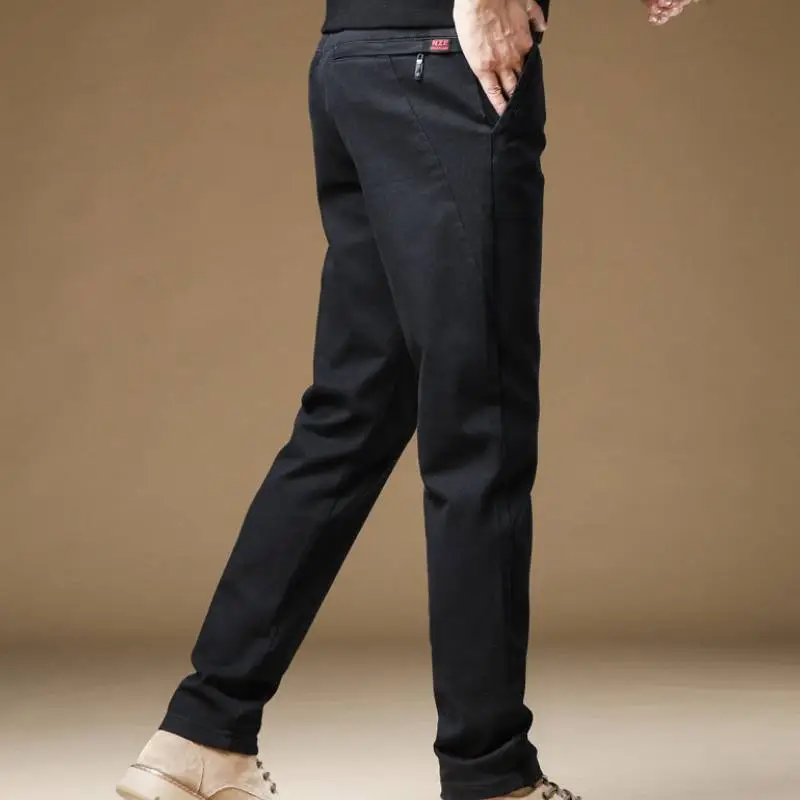 Fashion Business Cotton Suit Trousers-1
