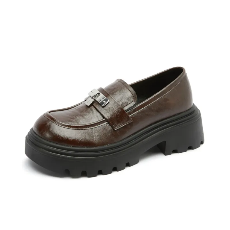Fashionable Plain Loafer-3