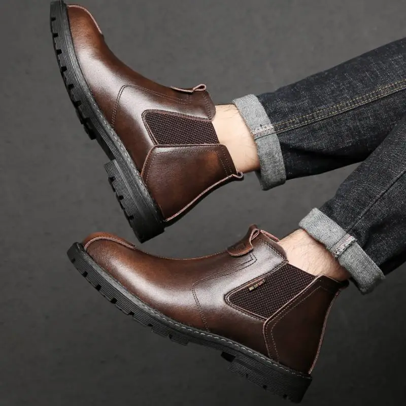 Basics Simple Chelsea Boot-2