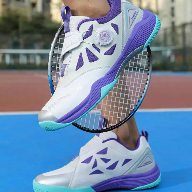 Casual Plain Badminton Shoes-1