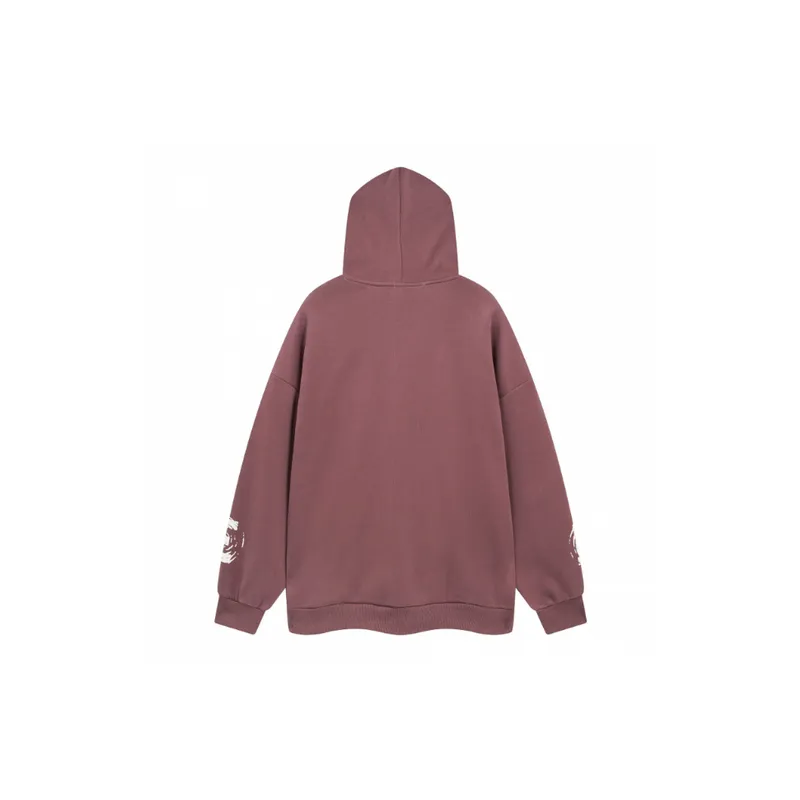 High Street Retro Fashion Brand Hiphop Hooded Jacket-7