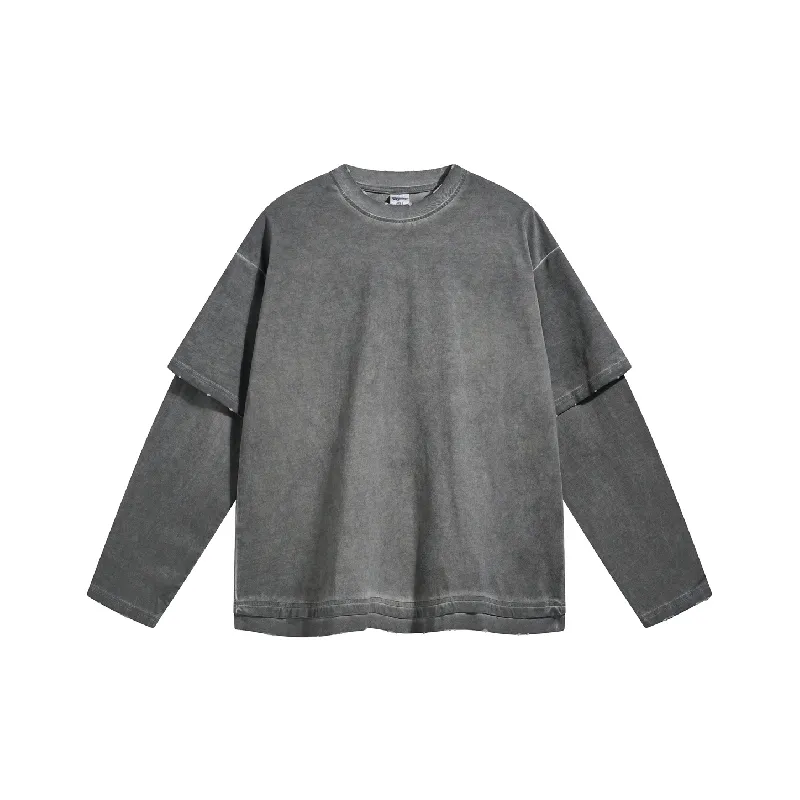 Street Casual 100% Cotton T Shirt-0