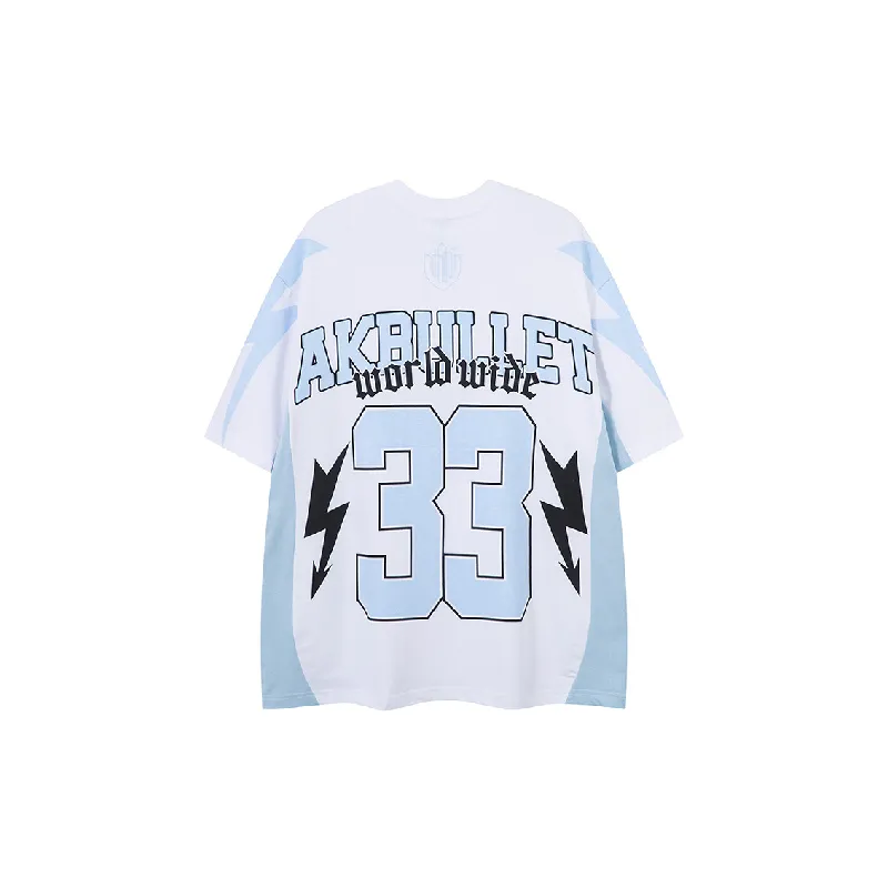 Casual Loose Combed Cotton T-Shirt-1