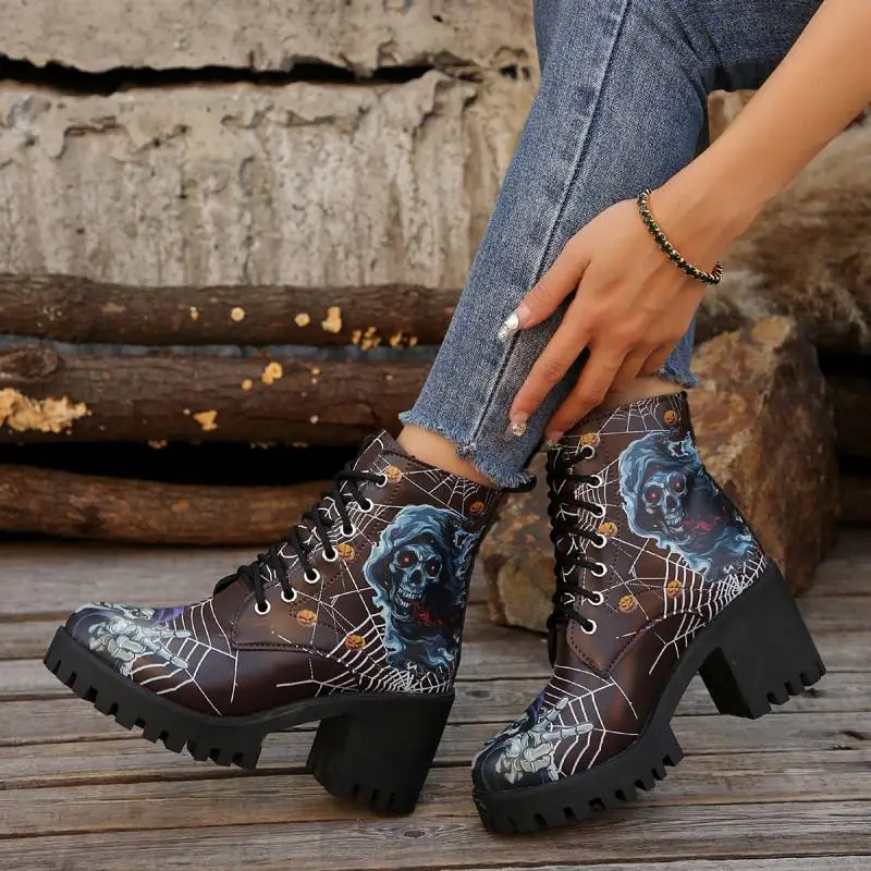 Basics Print Martin Boot-1