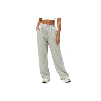 Plain Loose Rayon Air Layer Sports Pants Women