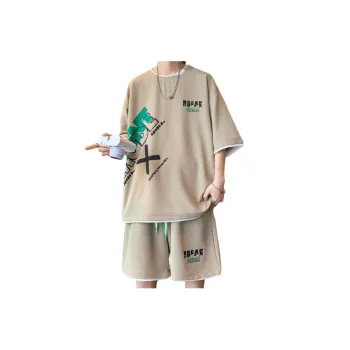 Trendy Loose Short Sleeved Two Piece Set