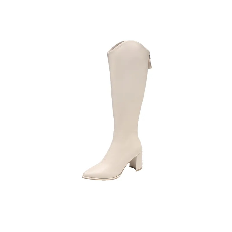 Simple Basics Knee High Boots-0